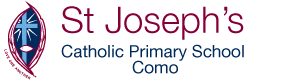 St Joseph's Catholic Primary School Como Oyster Bay Logo